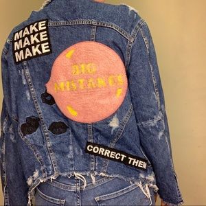 ZARA “Big Mistakes” Jean Jacket